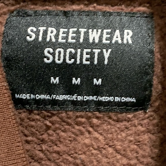 Streetwear society,, snap up jacket, size medium - Picture 10 of 12